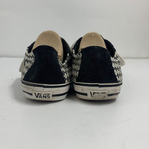 Vans women's Tory Geometric Low Top Lace Up Canvas Classic Sneaker Size 10 - Picture 4 of 11